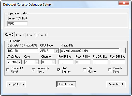 DebugJet Target Server